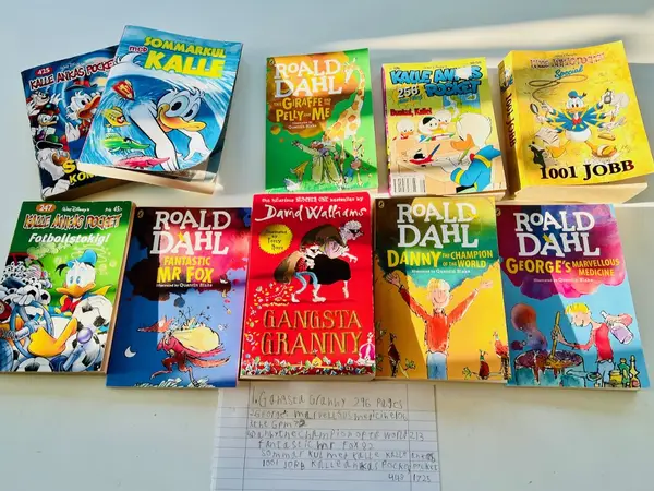 Reading list of summer holiday 2022 - plus another kids book on survival in the wild