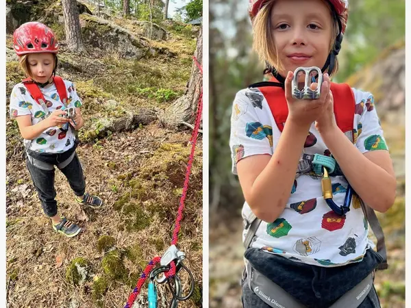Abseiling (Firning) in Adriansnäs (3)