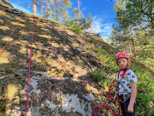 Abseiling (Firning) in Adriansnäs (1)