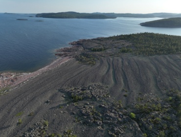 Höga Kusten - we walked over most of these rocks! copyright Viktorious.se