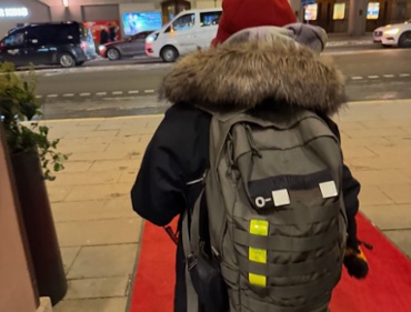 Heading out into the city copyright Viktorious.se