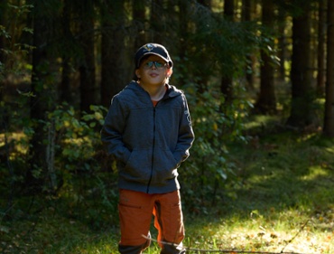 Exploring the forests of Dalarna copyright Viktorious.se